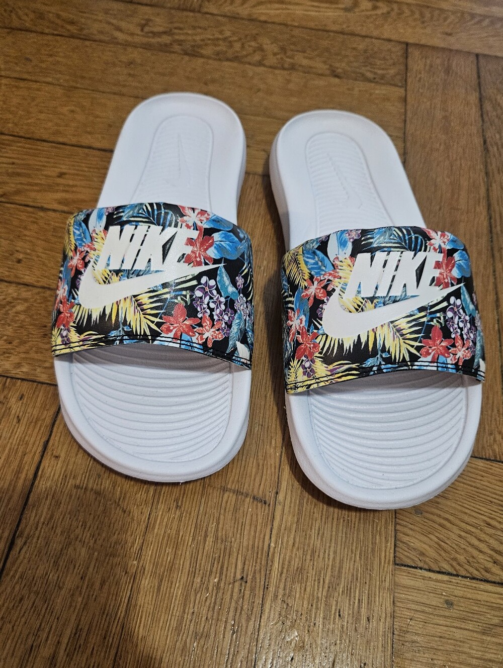 Nike Kids' Tropical Floral Slides